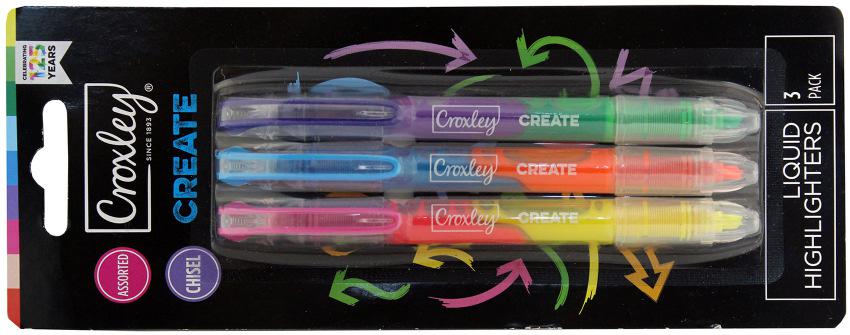 Croxley Create Liquid Highlighter