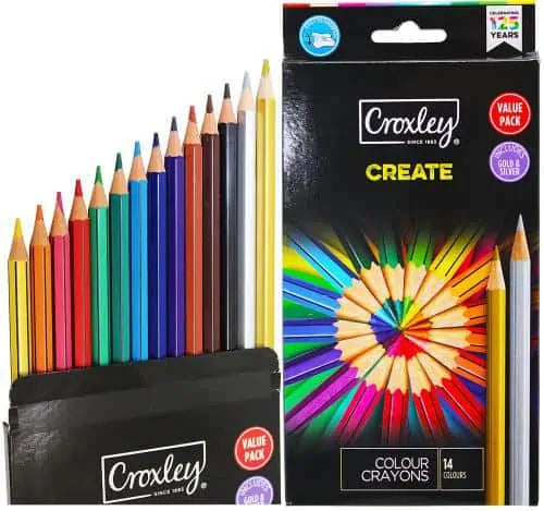 Croxley Create Wood Free Colouring Pencils