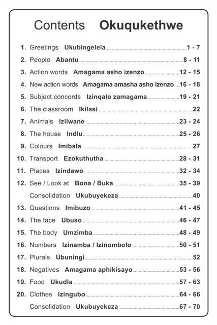 Simply Zulu Workbook 2