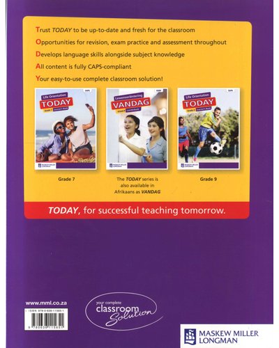 Life Orientation Today Grade 8 Learner's Book