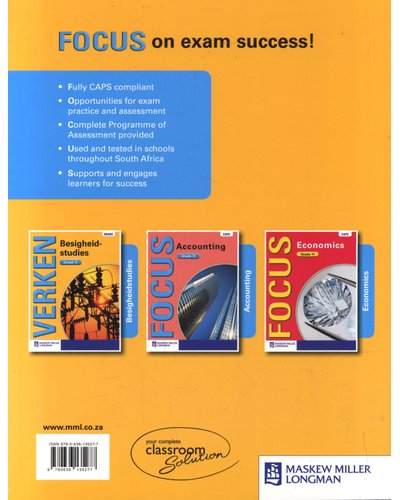 Focus Business Studies Grade 11 Learner's Book