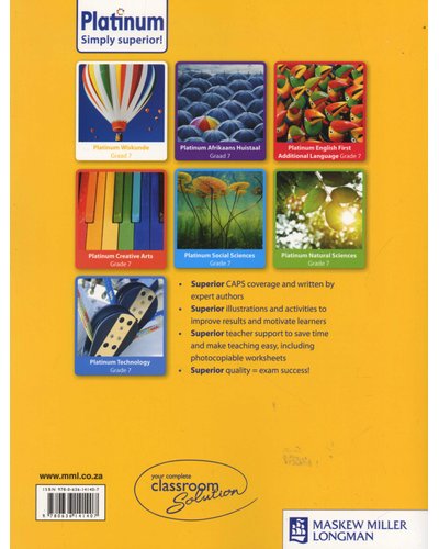 Platinum Mathematics Grade 7 Learner's Book