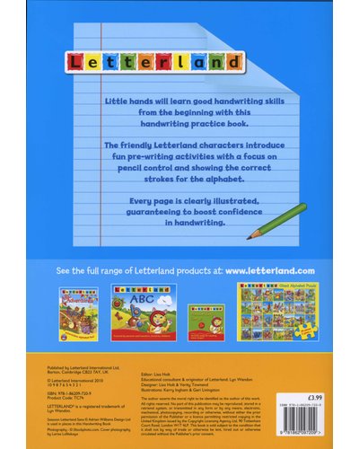 Letterland Handwriting Practice 1