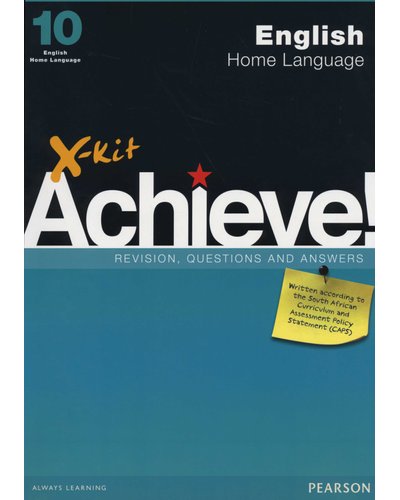 X-Kit Achieve! English Home Language Grade 10