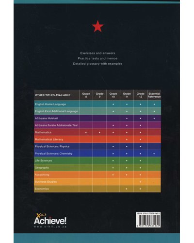 X-Kit Achieve! English Home Language Grade 10