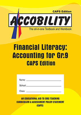 Financial Literacy: Accounting for Grade 9 Second Year