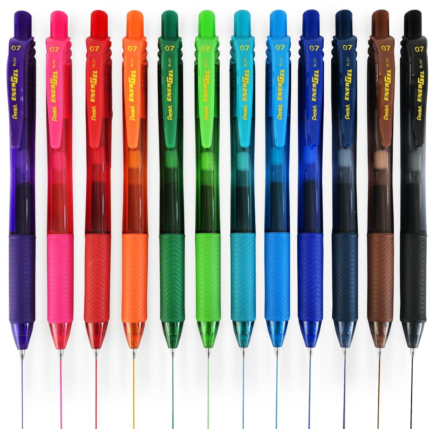Pentel BL107 Energel X Retractable Gel Roller Pen