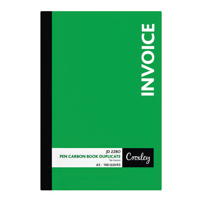 Croxley A5 Pen and Carbon Duplicate Books