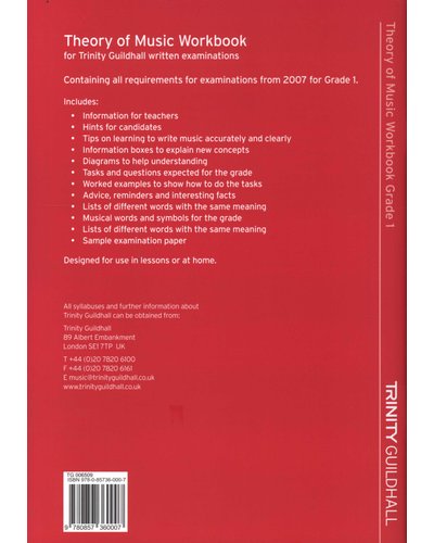 Trinity Theory of Music Grade 1