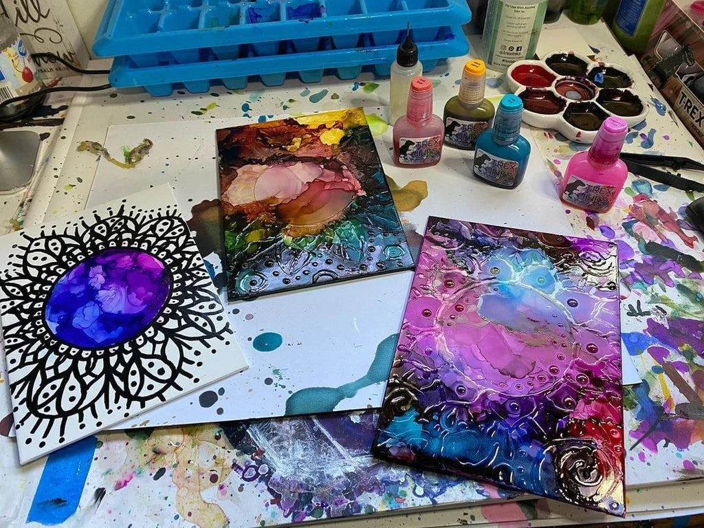 Alcohol Ink – Dream Stationery