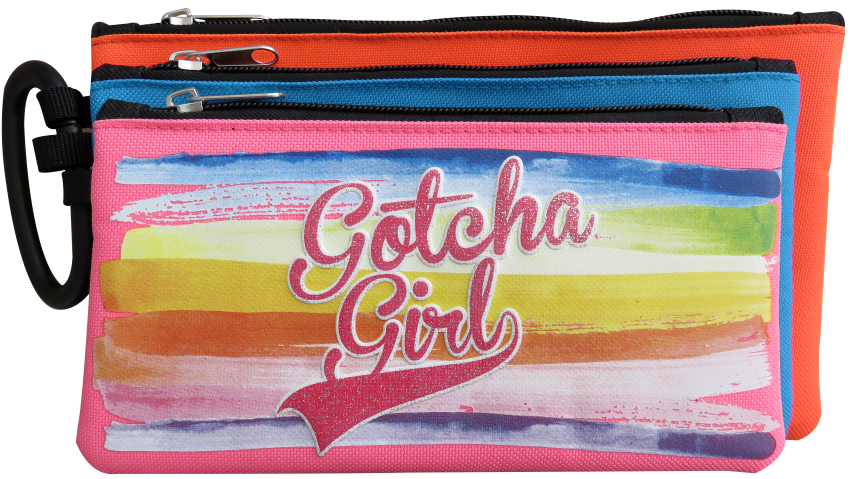 Butterfly Branded 3 Compartment Pencil Bag