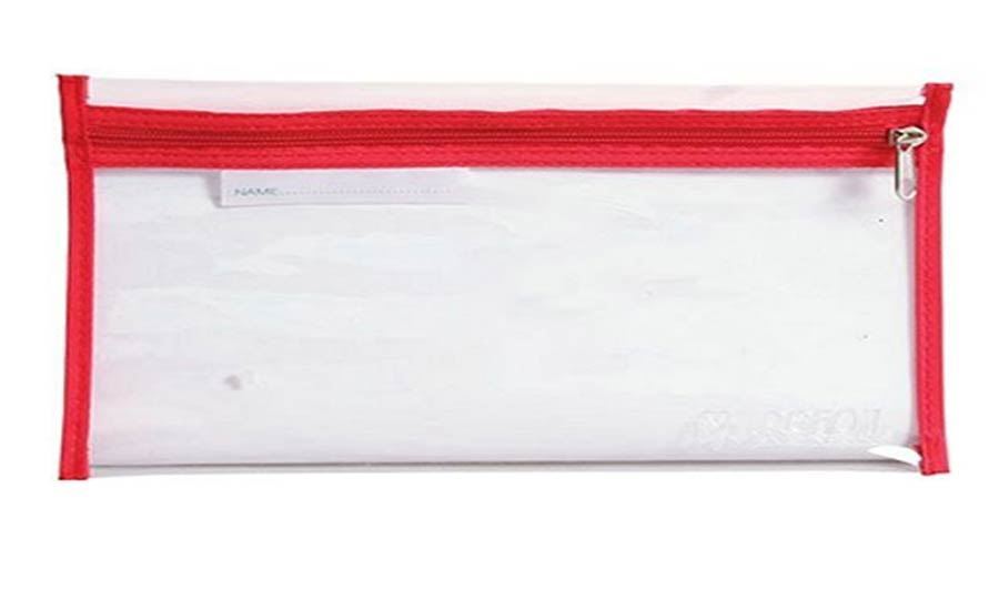 4Kids Clear Exam Pencil Bag