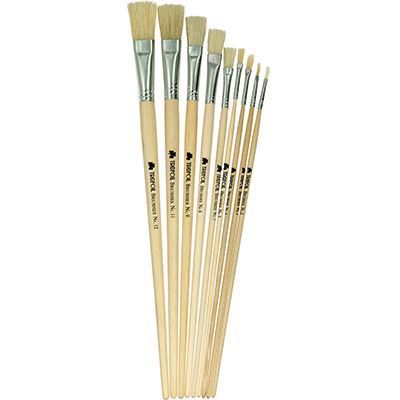 Long Handle Flat Paint Brush