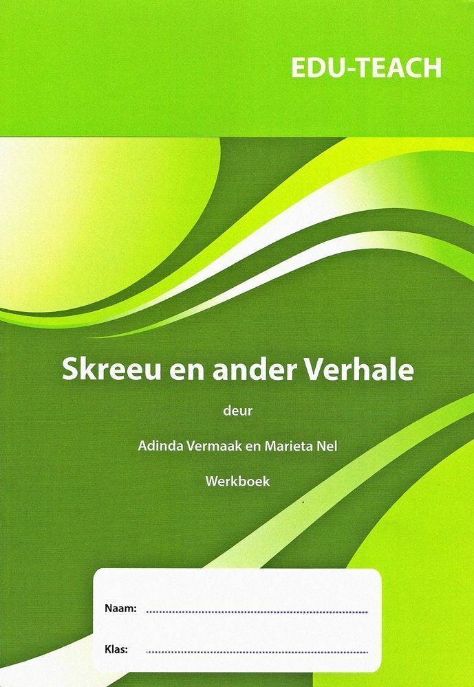 Skreeu en Ander Verhale Werkboek