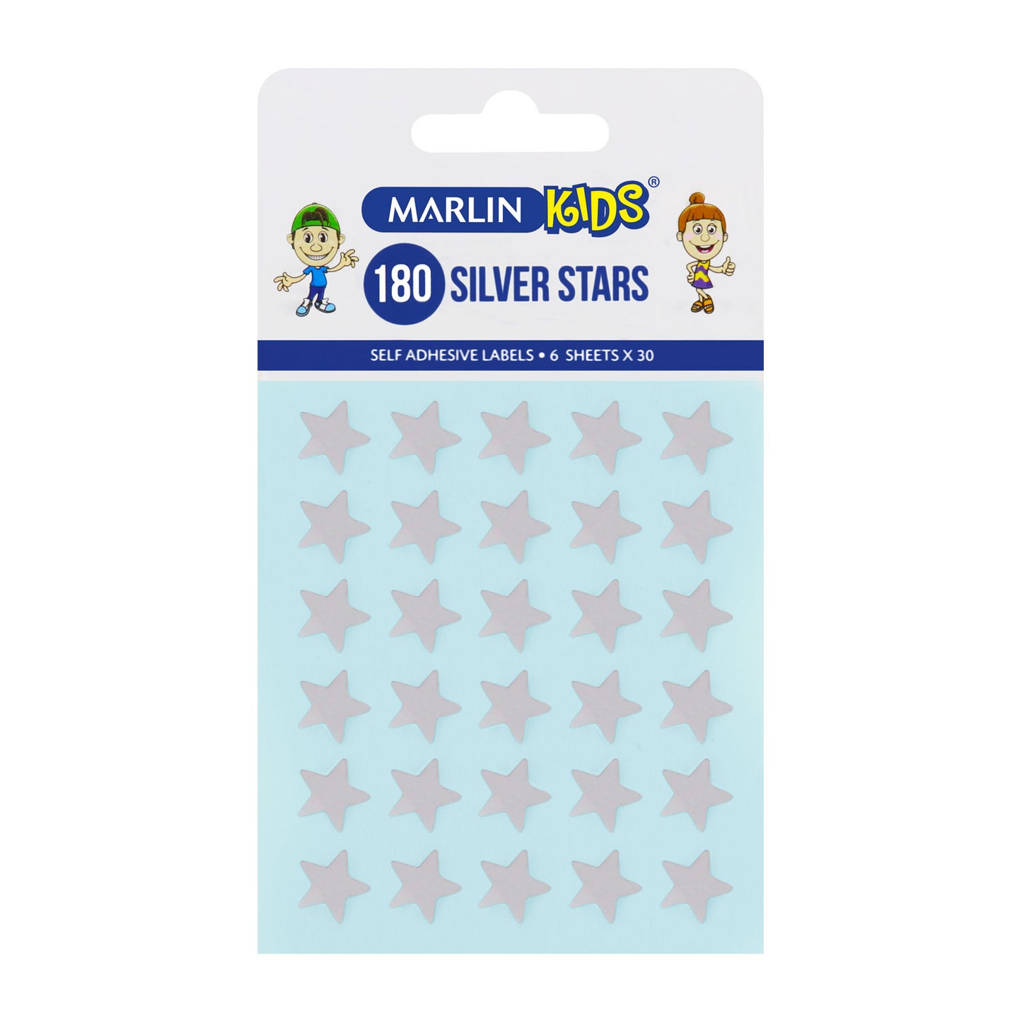 Marlin Self-adhesive Stars