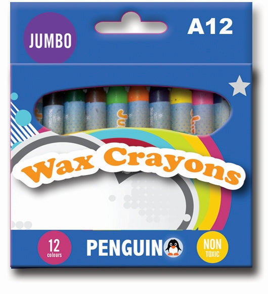 Penguin Jumbo Wax Crayons