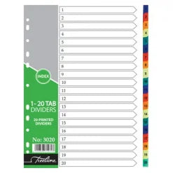 Treeline PP Printed File Divider