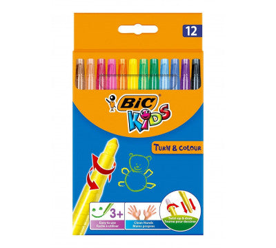 BIC Retractable Wax Crayons