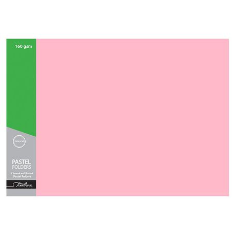 Treeline Pastel Folders - Pink