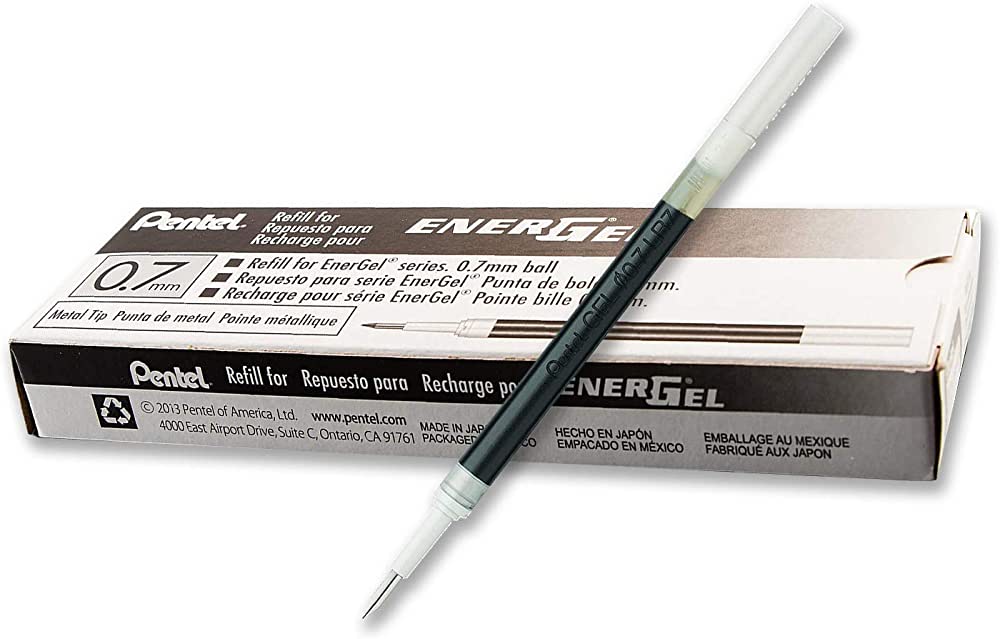Pentel LR7 Gel Roller Ball Pen Refill 0.7mm