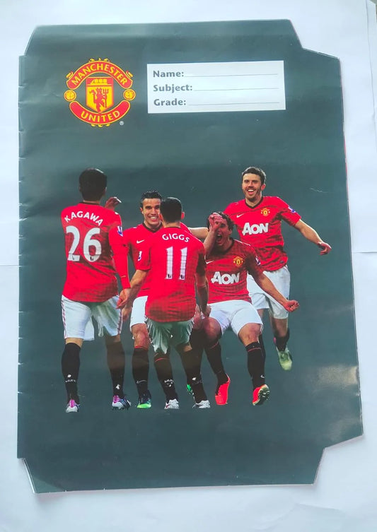 Manchester United Precut Book Covers