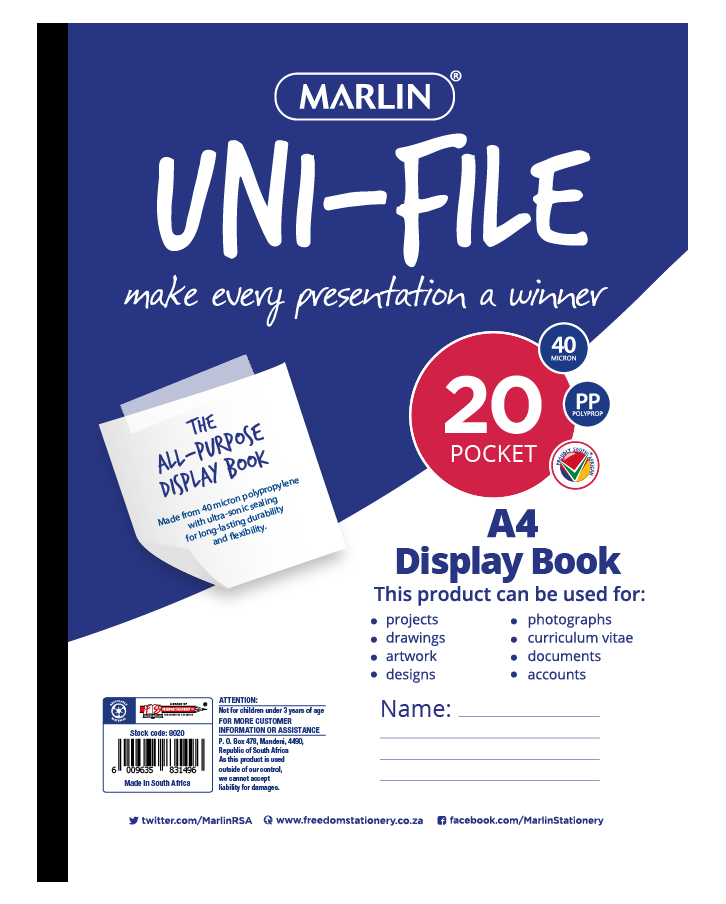 Uni-File Display Book
