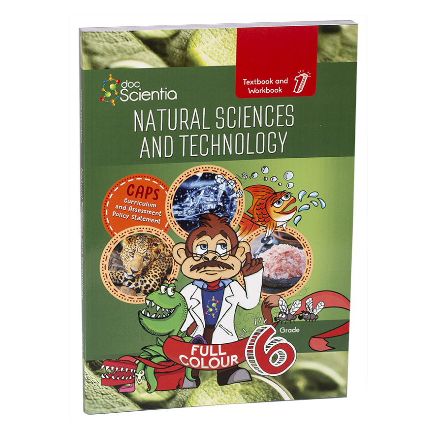 Natural Sciences and Technology Grade 6 Textbook and Workbook Book 1 Full Colour