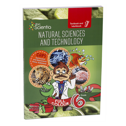 Natural Sciences and Technology Grade 6 Textbook and Workbook Book 1 Full Colour