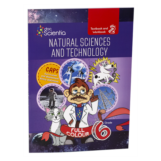 Natural Sciences and Technology Grade 6 Textbook and Workbook Book 2 Full Colour