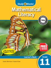 Study & Master Mathematical Literacy Grade 11 Learner's Book