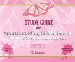 Study Guide for Understanding Life Sciences Grade 10