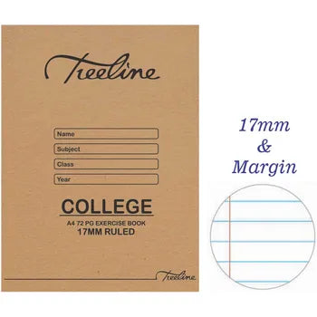 A4 17mm Ruled - Dream Stationery