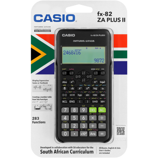 Casio Scientific Calculator FX-82 ZA Plus