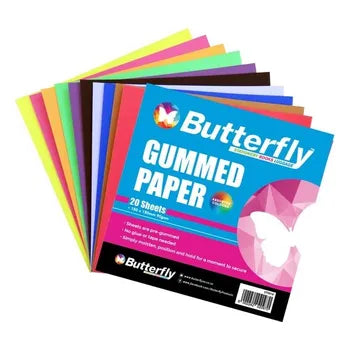 Butterfly Gummed Paper