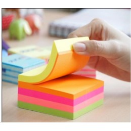 Donau Sticky Notes Neon Cube - Dream Stationery