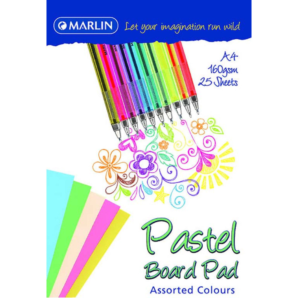 Marlin A4 Pastel Board Pad