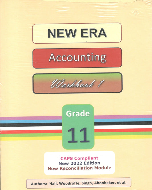 New Era Accounting Grade 11 Workbooks