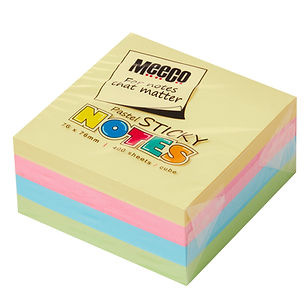 Meeco Pastel Sticky Notes