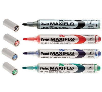 Pentel Maxiflo Whiteboard Markers