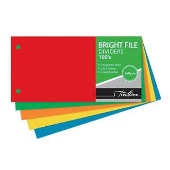 Treeline Bright File Dividers