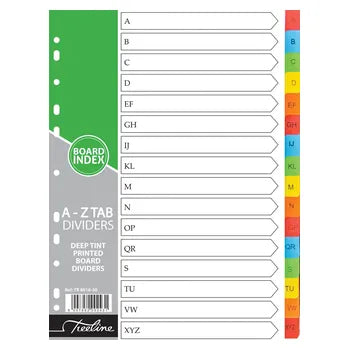 Treeline Board Printed File Divider