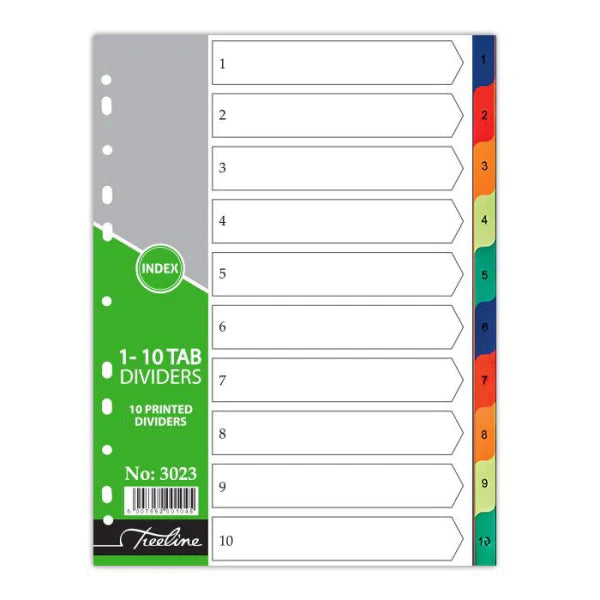 Treeline PP Printed File Divider