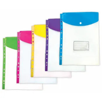 Treeline A4 Filing Carry Folder with Stud - Dream Stationery