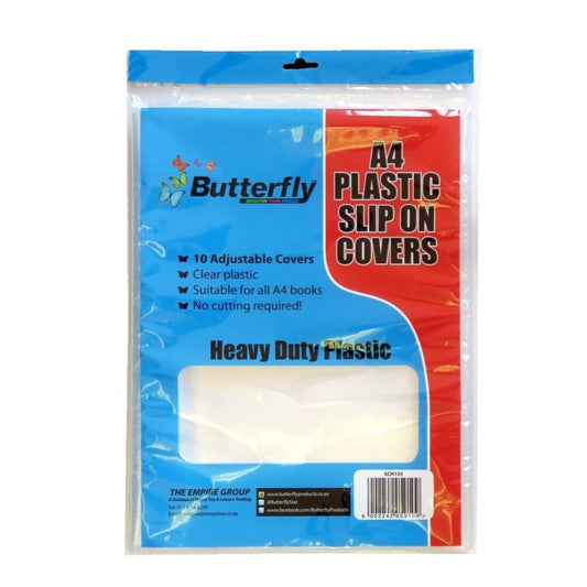 Butterfly A4 Plastic Slip On Covers