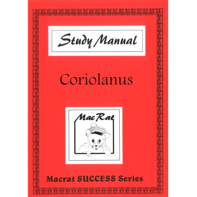 Coriolanus Study Manual