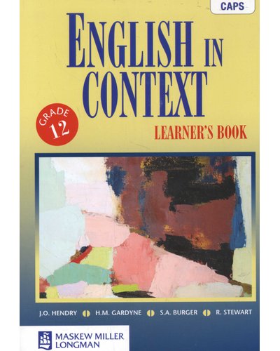 English in Context Learner's Book Grade 12