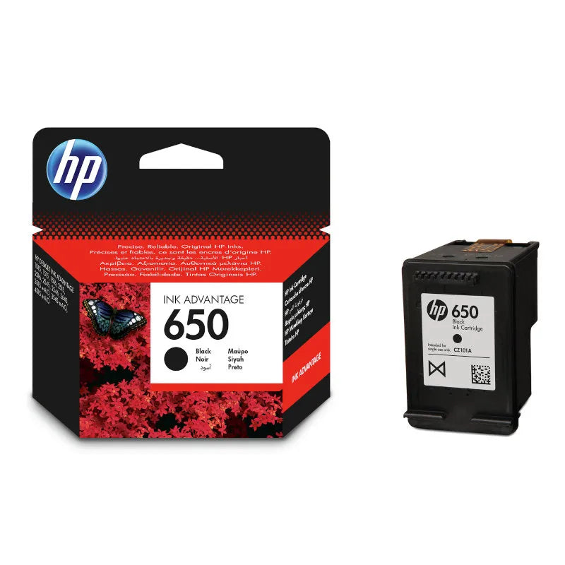HP 650 Ink Cartridge - Black