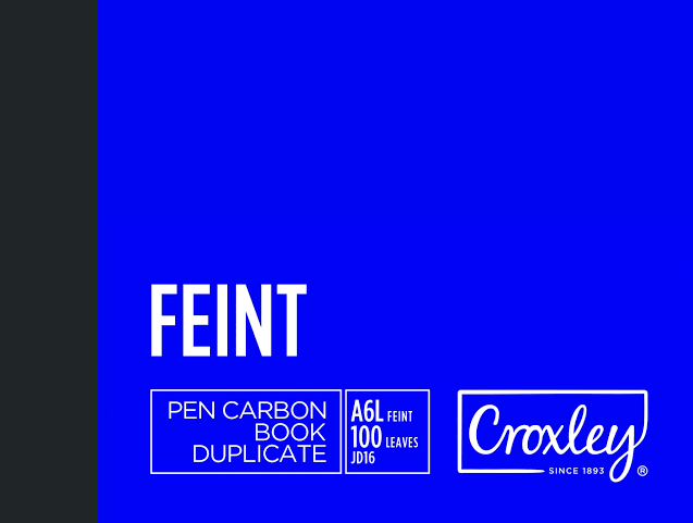 Croxley A6L Pen and Carbon Duplicate Book