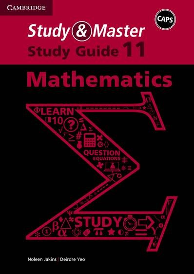 Study & Master Mathematics Grade 11 Study Guide