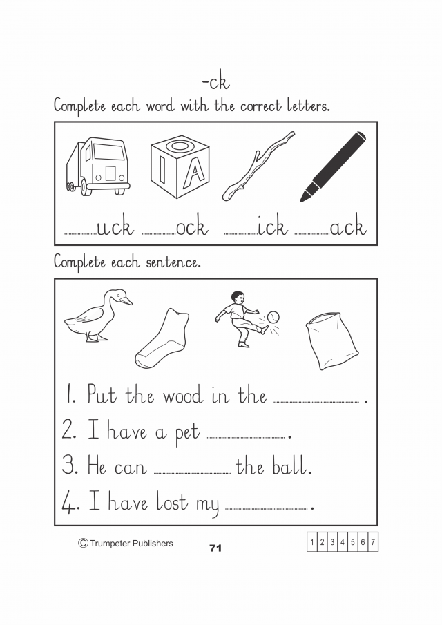 Simply Phonics Workbook 3